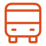 Front-facing truck icon for Dedicated Trucking Services